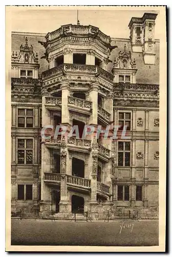 Cartes postales Chateau de Blois Escalier Francois Ier