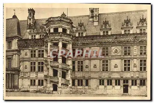 Ansichtskarte AK Chateau de Blois Escalier Francois Ier