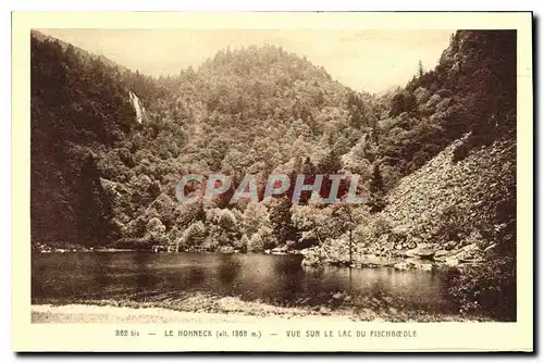 Ansichtskarte AK Le Hohneck Vue sur le Lac du Fischboedle