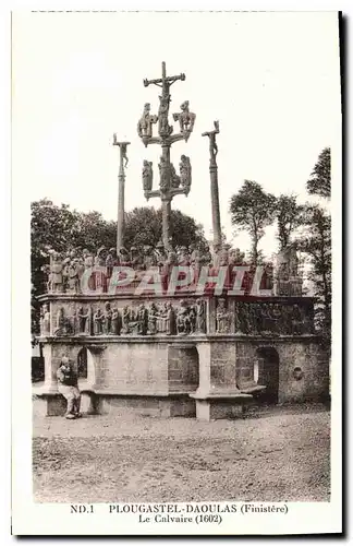 Cartes postales Plougastel Daoulas Finistere Le Calvaire