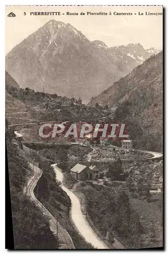 Ansichtskarte AK Pierrefitte Route de Pierrefitte a Cauterets Le Limacon