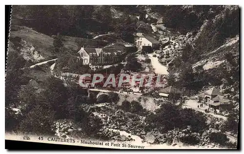 Cartes postales Cauterets Mauhourat et Petit St Sauveur