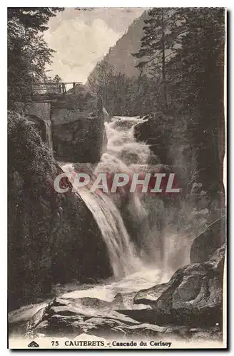 Ansichtskarte AK Cauterets Cascade du Cerisey