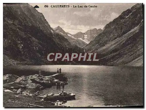 Cartes postales Cauterets Le Lac de Guabe