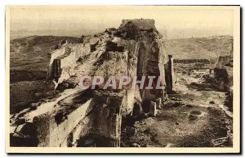 Ansichtskarte AK Les Baux Tour Sarrasine et chemin de Ronde