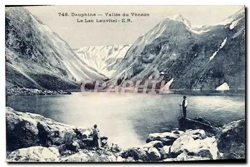 Ansichtskarte AK Dauphine Vallee du Veneon le Lac Lauvitel