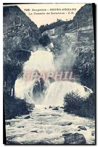 Cartes postales Dauphine Bourg d'Oisans la Cascade de Sarennes