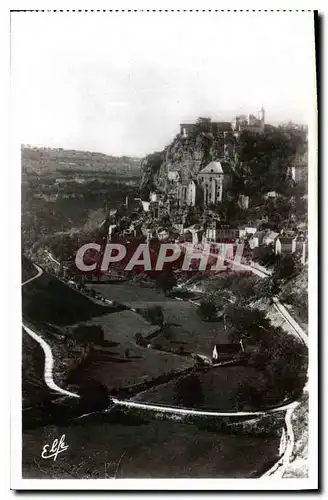 Ansichtskarte AK Pyrlnees Ocean Rocamadour vue en Nid d'Aigle de la Boucle de la Route de Cahors