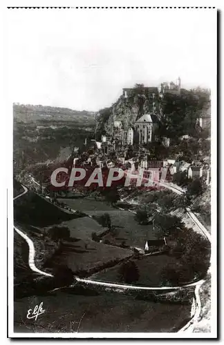 Ansichtskarte AK Pyrlnees Ocean Rocamadour vue en Nid d'Aigle de la Boucle de la Route de Cahors