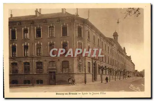 Cartes postales Bourg en Bresse Lycee de Jeunes Filles