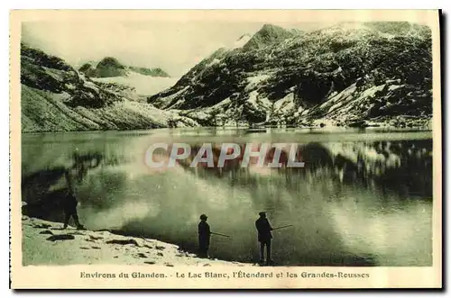 Cartes postales Environs du Glandon le Lac Blanc l'Etendard et les Grandes Rousses