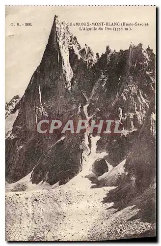 Cartes postales Chamonix Mont Blanc Hte Savoie l'Aiguille du Dru