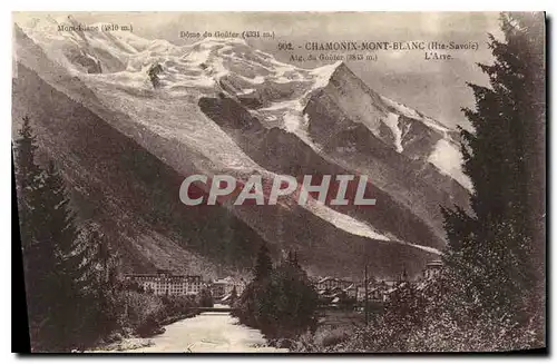 Ansichtskarte AK Chamonix Mont Blanc Haute Savoie l'Arve