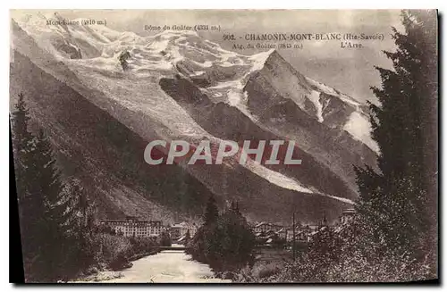 Cartes postales Chamonix Mont Blanc Haute Savoie l'Arve