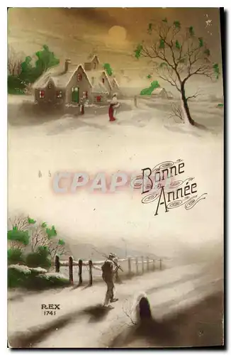 Cartes postales Bonne Annee