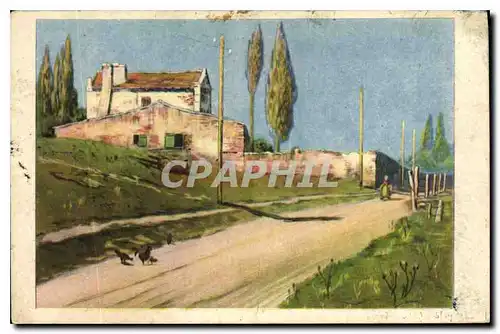 Cartes postales Route