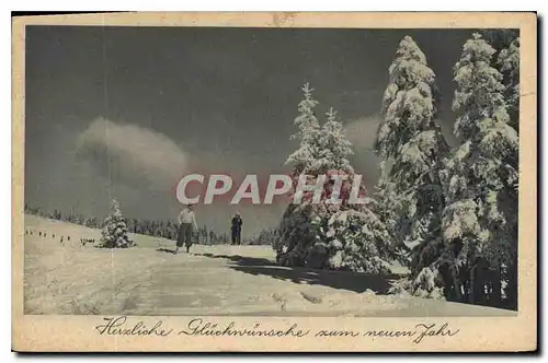 Cartes postales Herseliohe Gluohnrinsche rum neuen jahr