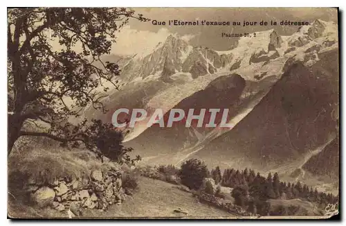 Cartes postales Que L'Eternel t'exauce au jour de la detresse