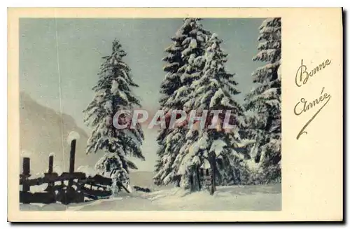 Cartes postales Bonne Annee