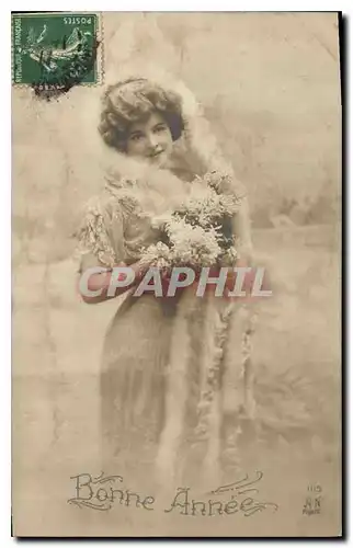 Cartes postales Bonne Annee Femme