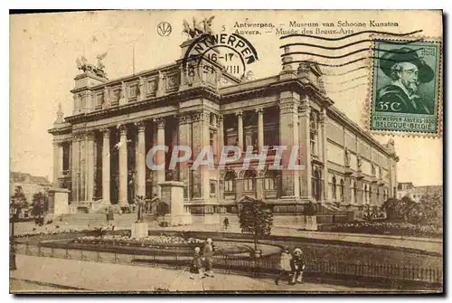 Cartes postales Anvers Musee des Beaux Arts