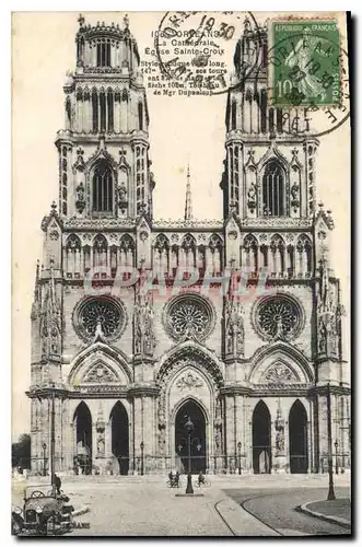 Cartes postales Orleans La Cathedrale Eglise Sainte Croix