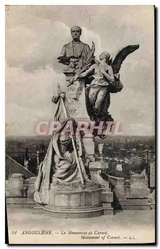 Cartes postales Angouleme Le Monument de Carnot