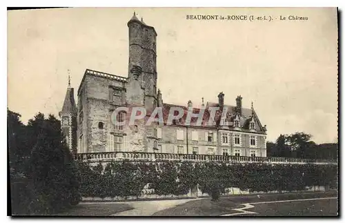 Ansichtskarte AK Beaumont la Ronce I et L La Chateau