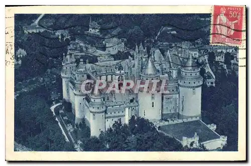 Cartes postales L'Ile de France Chateau de Pierrefonds vue d'ensemble