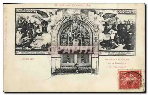 Cartes postales Collection Jeanne d'Arc Domremy a la Crypte de la BAsilique