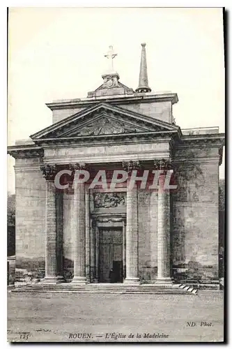 Cartes postales Rouen L'Eglise de la Madeleine