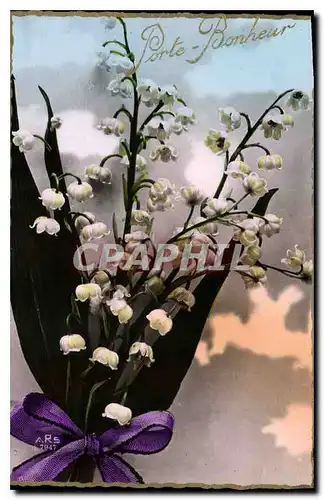 Cartes postales Porte Bonheur Fleurs