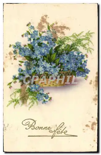 Cartes postales Bonne Fete Fleurs