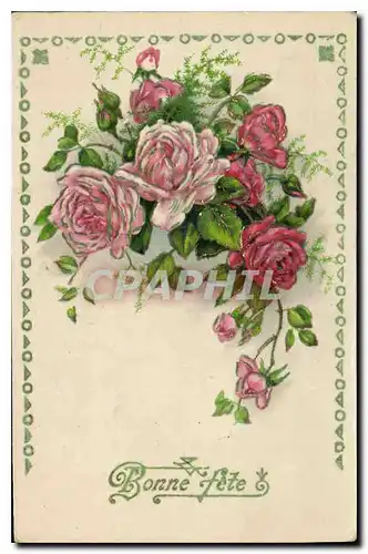 Cartes postales Bonne Fete Fleurs