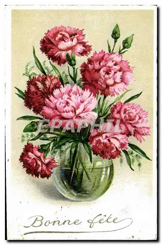 Cartes postales Bonne Fete Fleurs