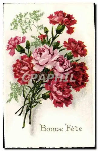 Cartes postales Bonne Fete Fleurs