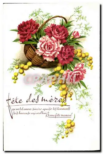 Cartes postales Fete des meres Bonne fete maman