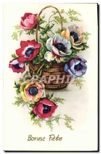 Cartes postales Bonne fete Fleurs