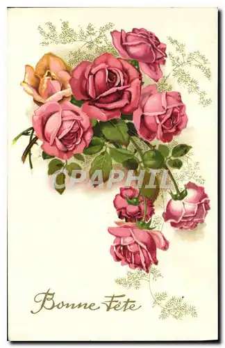 Cartes postales Bonne fete Fleurs