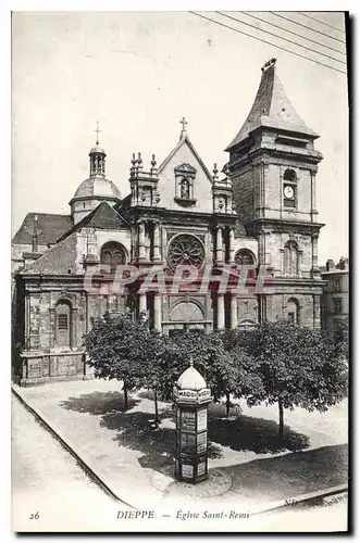 Ansichtskarte AK Dieppe Eglise Saint Remi