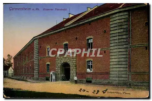 Cartes postales Germersheim Kaserne Theobald Militaria