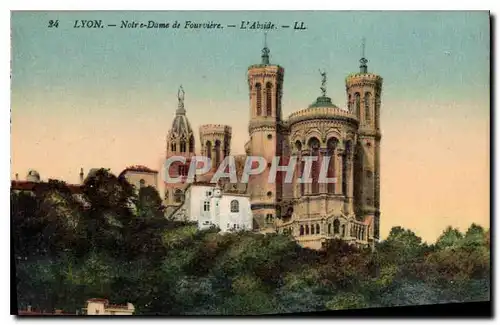 Cartes postales Lyon Notre Dame de Fourviere L'Abside