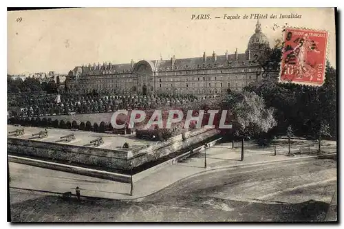 Ansichtskarte AK Paris Facade de l'Hotel des Invalides