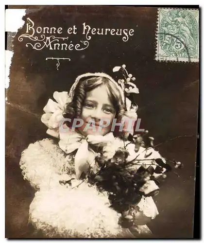 Cartes postales Bonne et Heureuse Annee Enfant
