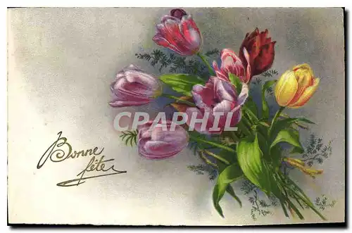 Cartes postales Bonne Fete Fleurs