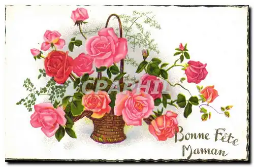 Cartes postales Bonne Fete Maman Fleurs