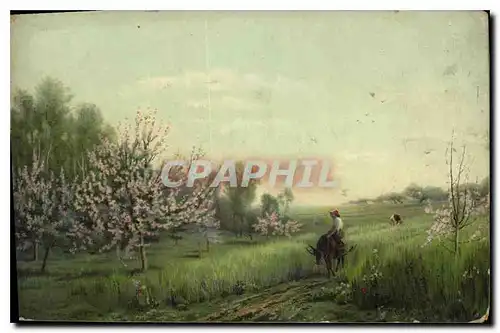 Cartes postales Le Printemps