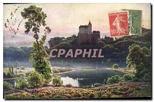 Cartes postales Bonne Fete Ch�teau