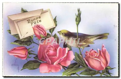 Cartes postales Bonne Fete Fleurs