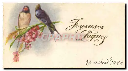 Cartes postales Joyeuses Paques